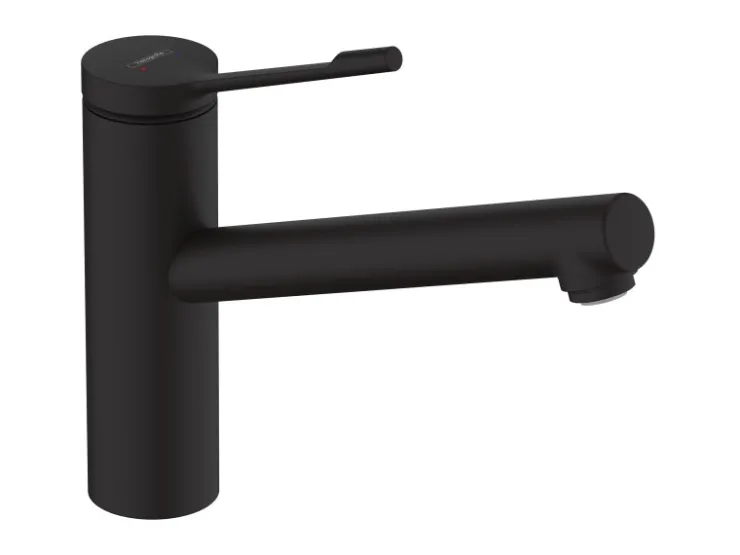 Hansgrohe Einhebelmischer<Einhebel-Küchenmischer Zesis M34 Lean 150 mm Mattschwarz