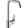 Clearance Hansgrohe Einhebel-Küchenmischer Focus 260 mit Schwenkauslauf Chrom