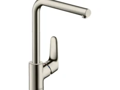 Hansgrohe Einhebelmischer<Einhebel-Küchenmischer Focus 280 mit Schwenkauslauf Edelstahl Finish