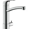 Hansgrohe Einhebelmischer<Einhebel-Küchenmischer Focus 200 mit Geräteabstellventil Chrom