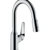 Best Einhebel-Küchenmischer mit Ausziehbrause M429-H180 Chrom Einhebelmischer
