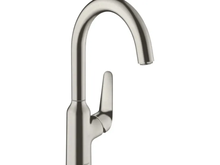 Hot Hansgrohe Einhebel-Küchenmischer M421-H220 Edelstahl Finish