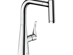 Hansgrohe Einhebel-Küchenmischer mit Ausziehbrause M7116-H220 Chrom