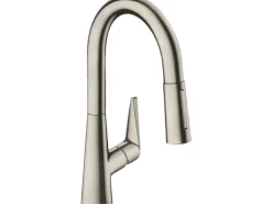 Best Hansgrohe Einhebel-Küchenmischer mit Ausziehbrause M4216-H180 Chrom