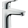 Hot Einhebelmischer-Waschbeckenarmatur Focus 100 CoolStart Chrom Einhebelmischer