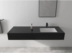 Discount Einhebel-Waschtischmischer Vernis Shape 100 Matt Black Ersatzteile Küchenarmatur