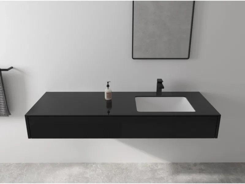 Discount Einhebel-Waschtischmischer Vernis Shape 100 Matt Black Ersatzteile Küchenarmatur