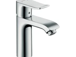 Outlet Hansgrohe Einhebel-Waschtischmischer Metris 110 m. Zugstangen-Ablaufgarnitur Chr