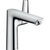 Hansgrohe Einhebelmischer<Einhebel-Waschtischarmatur Talis E 150 mit Zugstangen-Ablaufgarnitur