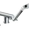 Clearance Hansgrohe 3-Loch Einhebel-Wannenrandarmatur Talis S mit Secuflex Chrom