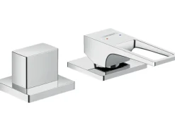 Outlet 2-Loch Einhebel-Wannenrandarmatur Metropol mit Bügelgriff Chrom Einhebelmischer