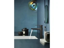 Hansgrohe Einhebelmischer<Metropol Einhebel-Waschtischmischer 110 mit Hebelgriff und Push-Open A