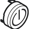 Symbol ON/OFF Edelmatt Ersatzteile Küchenarmatur