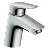 Outlet Waschtischarmatur Logis 70 CoolStart EcoSmart Chrom mit Ablaufgarnitur Einhebelmischer