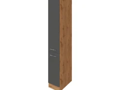 Outlet Held Möbel Apothekerschrank Sorrento 30x200x60cm 2 Auszüge Ant.-Wotan