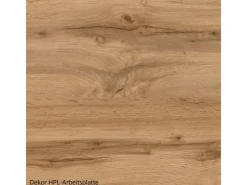 Best Küchen-Herdumbauschrank Turin 60 cm Graphit/Wotaneiche Kochfelder|Küchenschränke