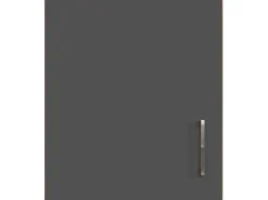 Online Küchen-Hängeschrank Sorrento BxHxT 50x57x34cm Anthrazit-Wotaneiche Küchenschränke