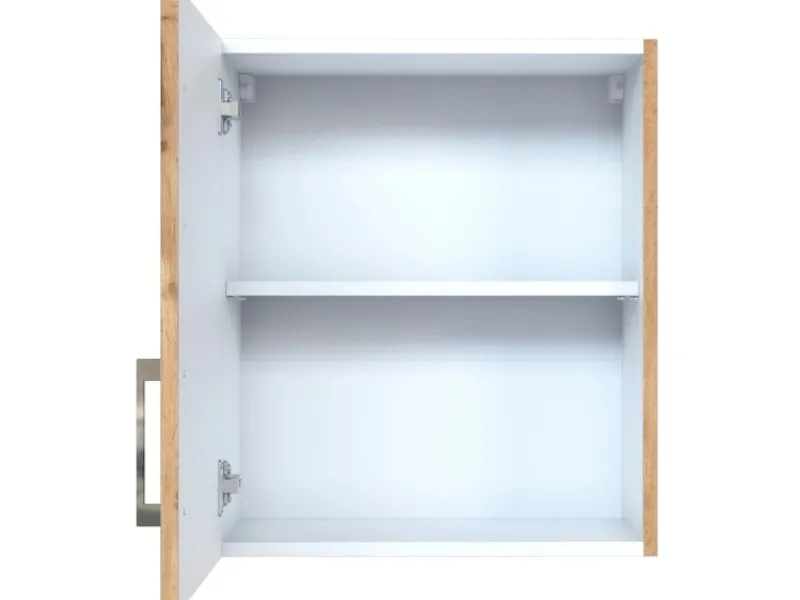 Sale Küchen-Hängeschrank Sorrento BxHxT 50x 57x 34cm Wotaneiche-Wotaneiche Single-Küchen|Pantryküchen