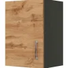 Discount Held Möbel Küchen-Hängeschrank Sorrento BxHxT 40cmx57cmx34cm WotanEiche-Grafit