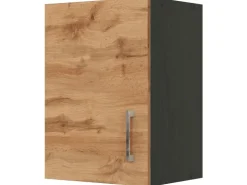 Discount Held Möbel Küchen-Hängeschrank Sorrento BxHxT 40cmx57cmx34cm WotanEiche-Grafit