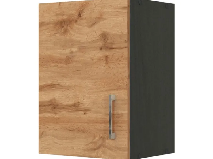 Discount Held Möbel Küchen-Hängeschrank Sorrento BxHxT 40cmx57cmx34cm WotanEiche-Grafit