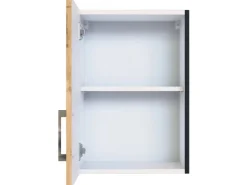 Discount Held Möbel Küchen-Hängeschrank Sorrento BxHxT 40cmx57cmx34cm WotanEiche-Grafit