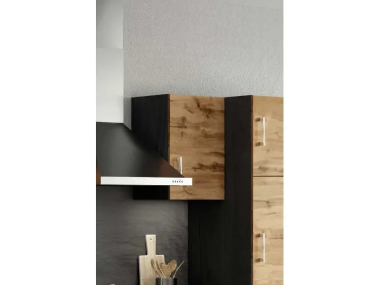 Discount Held Möbel Küchen-Hängeschrank Sorrento BxHxT 40cmx57cmx34cm WotanEiche-Grafit
