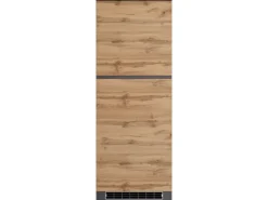 Clearance Held Möbel Küchen-Kühlschrankumbauschrank Turin 60 cm Wotaneiche/Graphit Wotaneiche-Graphit