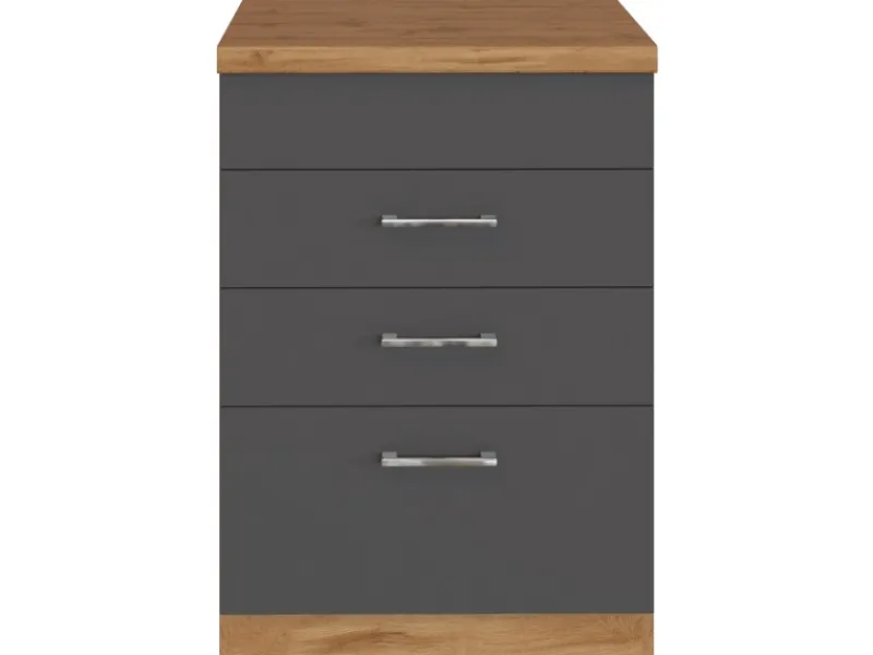 Clearance Küchen-Kochfeldumbauschrank Sorrento 60x85x60cm Gefrierschränke|Kochfelder
