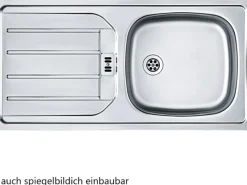 Küchenzeile 240 cm Matt Weiß-Wotaneiche Herde|Einbauküchen