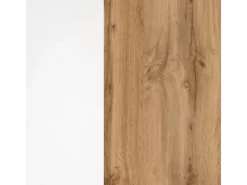 Sale Küchenzeile 240 cm Matt Weiß-Wotaneiche ohne E-Geräte Einbauküchen