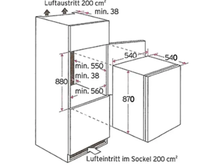 Outlet Küchenzeile Mailand 310 cm -Grau Matt mit E-Geräten Kochfelder