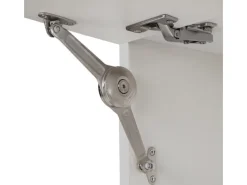 Outlet Küchenzeile Sorrento 270 cm Weiß-Wotaneiche Kochfelder|Kühlschränke