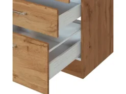 Held Möbel Winkelküchen<Küchenzeile Sorrento 210/ 270 cm Wotaneiche o. E-Geräte Winkel