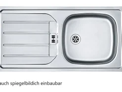 Outlet Küchenzeile Sorrento 360 cm Wotaneiche-Grafit Gefrierschränke|Kochfelder