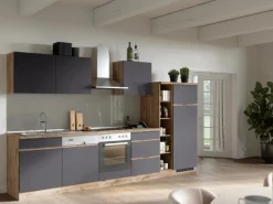 Outlet Küchenzeile Turin 330 cm mit E-Geräten Einbauküchen