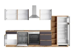 Outlet Küchenzeile Turin 330 cm mit E-Geräten Einbauküchen