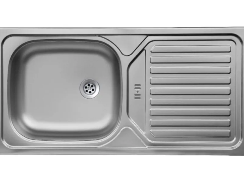 Clearance Küchenzeile Turin 240 cm mit E-Geräten Kochfelder