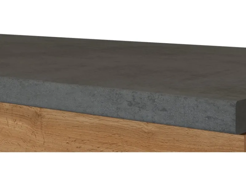 Spülenunterschrank für Geschirrspüler Sorrento 110x85x60cm Wotaneiche Pantryküchen|Einbauküchen