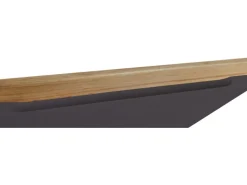 Clearance Umbauschrank für Kühl/Gefrierkombi Turin 60cm Graphit/WotanEiche Kühlschränke