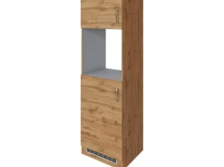 Sale Held Möel Küchen-Ofen-Kühlschr.umau Sorrento 60x200x60cm KS-Nische WotanEiche Gefrierschränke|Küchenschränke