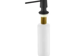 New HELIKA Einbau-Seifenspender 350 ml Schwarz