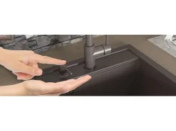 New HELIKA Einbau-Seifenspender 350 ml Schwarz