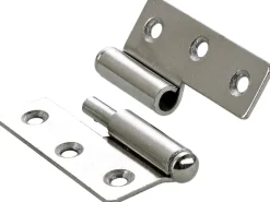 Best Möbelband 50 mm x 40 mm rechts vernickelt Einbauküchen