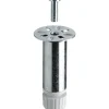Best Hettich Sockelverstellfuß 100-110 x Ø 30 mm Stahl Verchromt mit M10 1 Stück