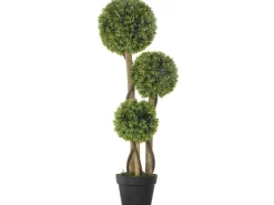 HOMCOM Töpfe<Künstliche Pflanze 90 cm mit Blumentopf Hellgrün