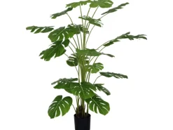 New Künstliche Pflanze Kunststoff Metall Ø20 x 180H cm Töpfe