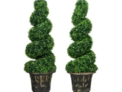 Online HOMCOM Künstliche Pflanzen 2er-Set mit Blumentopf 90 cm