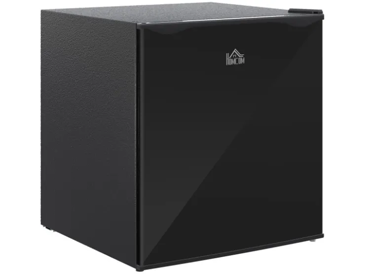 Sale HOMCOM Mini Gefrierschrank Stahl Kunststoff Schwarz 47L x 44,2B x 48,8H cm