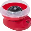 Sale HOMCOM Zuckerwattemaschine Einfach zu Bedienendes Zuckerwattegerät PP Rot